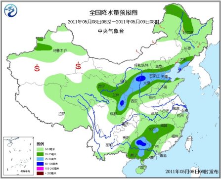 我國中東部地區(qū)將迎大范圍降雨北方局地降溫12℃