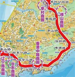 青島地鐵2號線走向確定 今年底開建