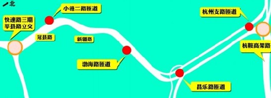 青島新冠高架路全線開建 40分鐘車程將只用5分鐘