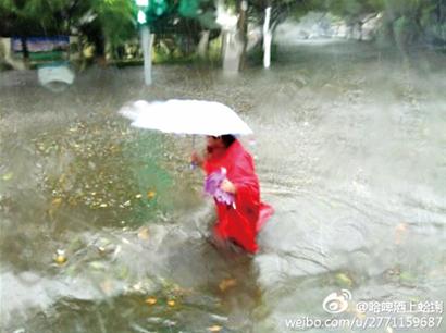 膠南遭遇200年來最強(qiáng)暴雨