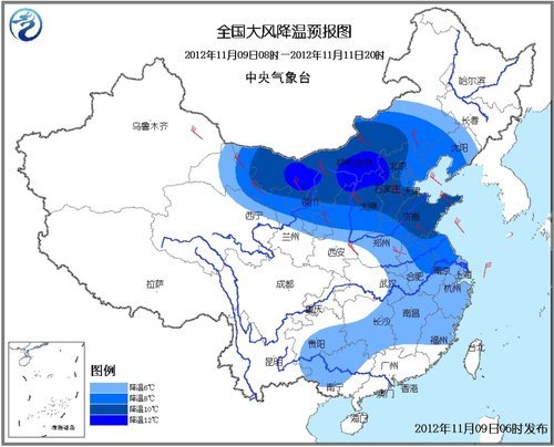 北方多地將出現(xiàn)降雪天氣 南方地區(qū)有明顯降水