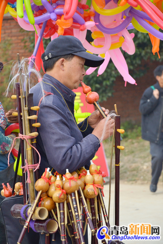 紅島青云宮廟會(huì)一天引客上萬人 小吃云集