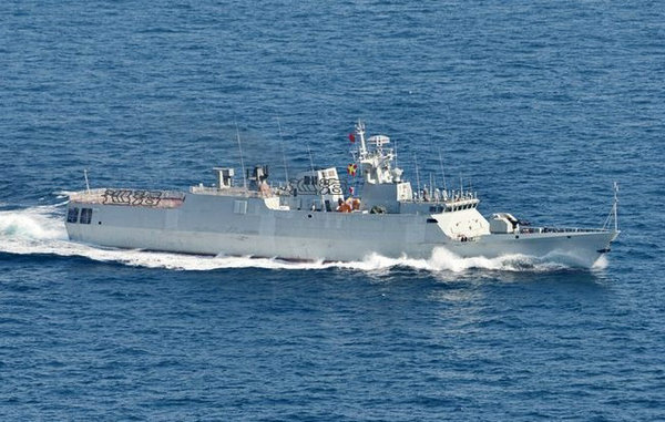 資料圖：中國(guó)056型護(hù)衛(wèi)艦。